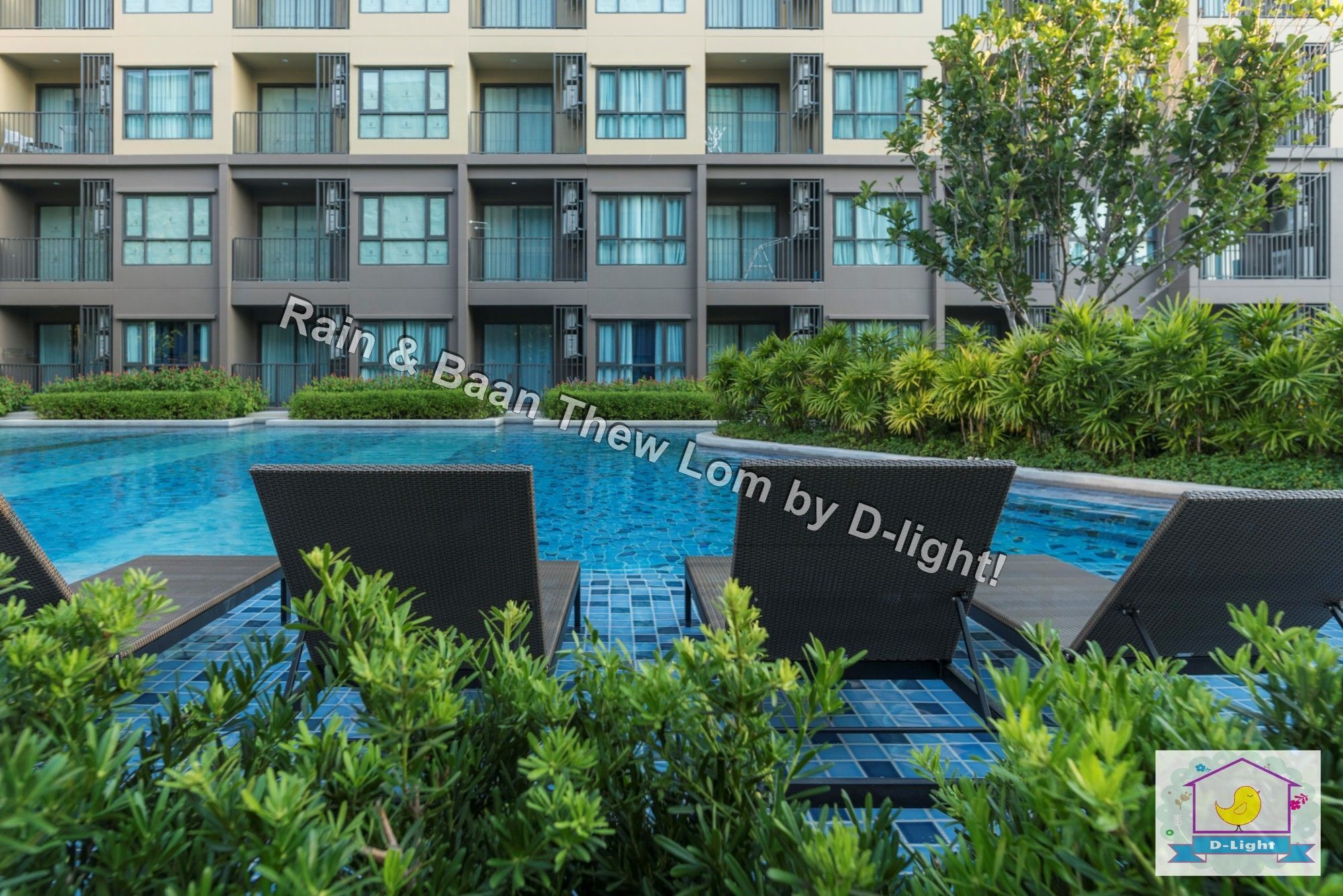 Rain Cha-Am Hua Hin By D-Light Apartment Bagian luar foto